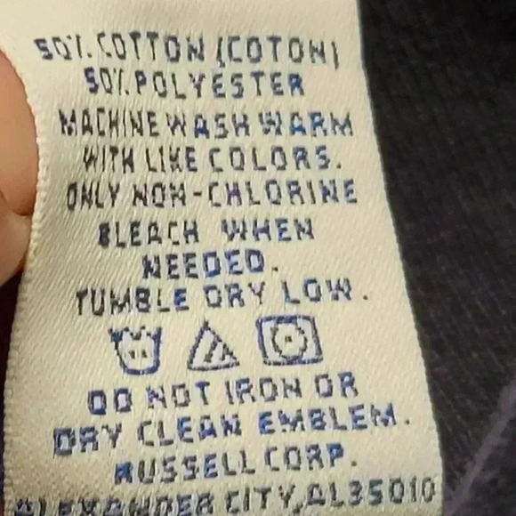 UCLA By Russell Athletic Blue Hooded Pullover Sweatshirt Sz Medium - Picture 5 of 5